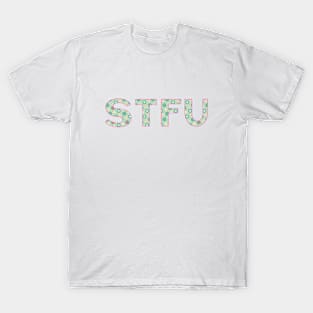 STFU - Green Circles T-Shirt